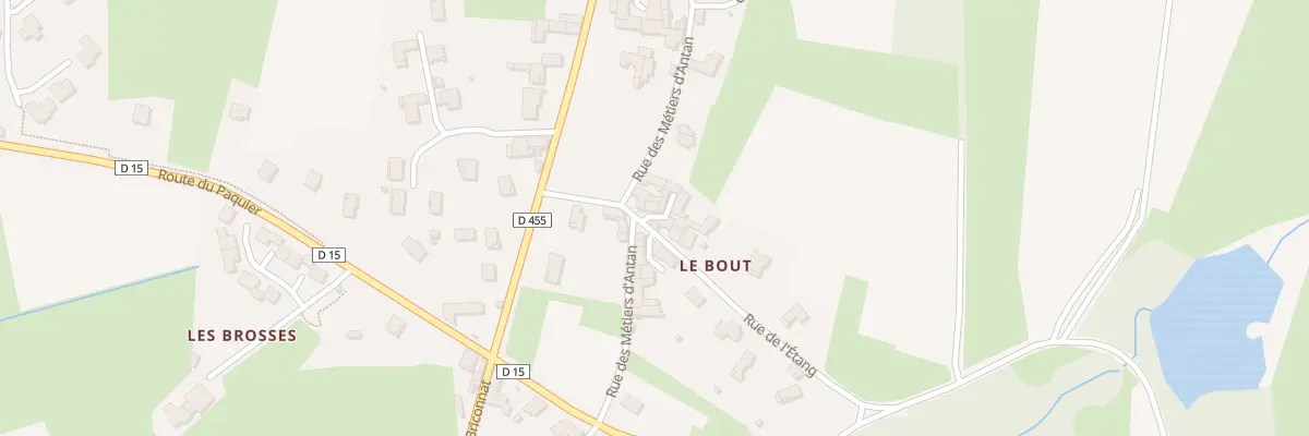 Plan du 5140 Le Bout à Péronne