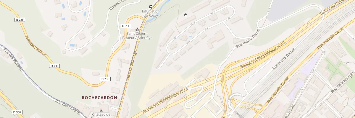 Plan du 15 Av Douaumont à Lyon 9e Arrondissement