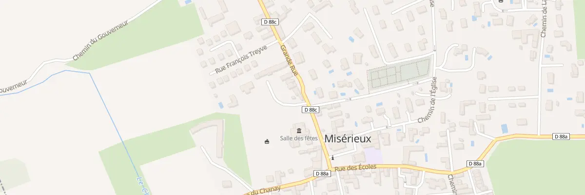 Plan du 16 Che des Berlières à Misérieux