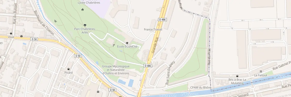 Plan du 32 Grande Rue à Oullins-Pierre-Bénite
