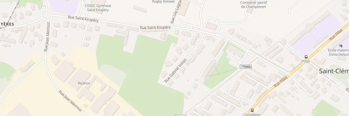 Plan du 110 Rue Gabriel Voisin à Mâcon