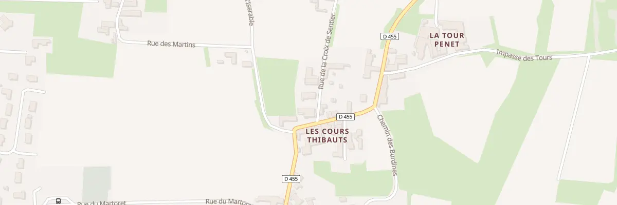 Plan du 5275F Rue de la Croix de Sentier à Péronne