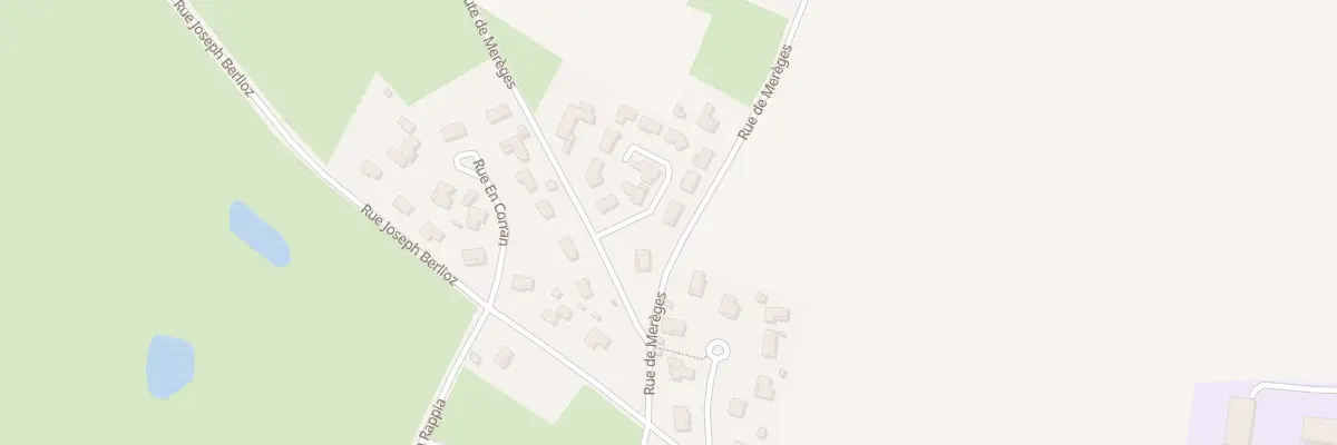Plan du 11 Rte de Merèges à Saint-Didier-sur-Chalaronne