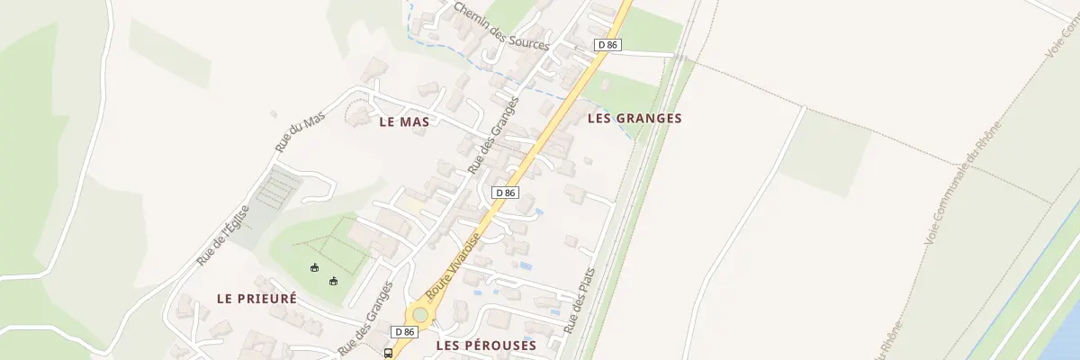 Plan du 298 Rte Vivaroise à Arras-sur-Rhône