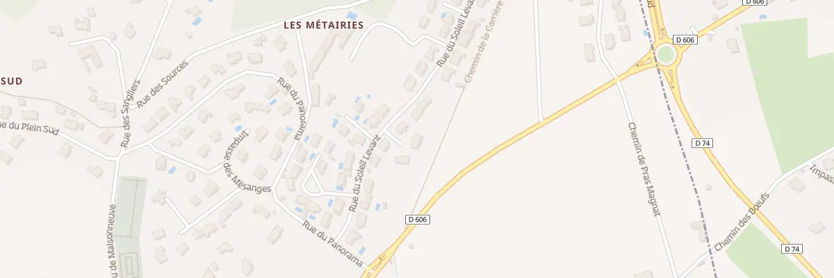 Plan du 8 Lot Le Soleil Levant à Saint-Marcel-lès-Sauzet