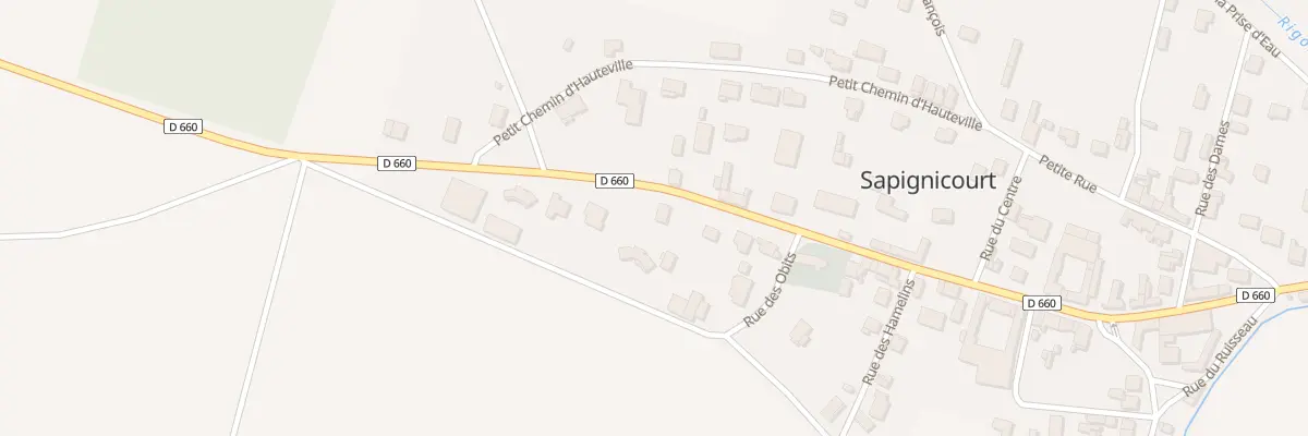 Plan du 11 Rue de Larzicourt à Sapignicourt
