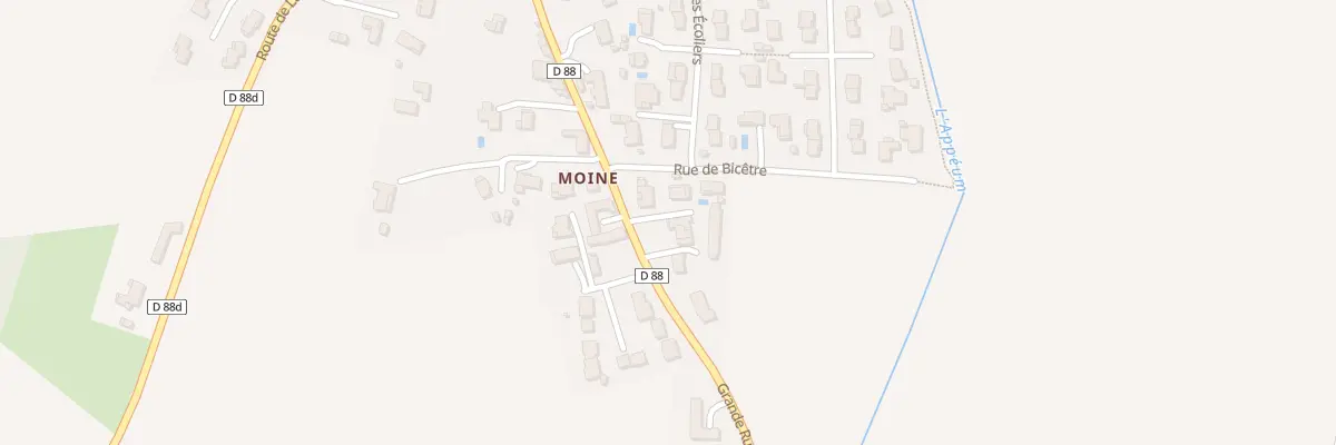Plan du 973 Grande Rue à Francheleins