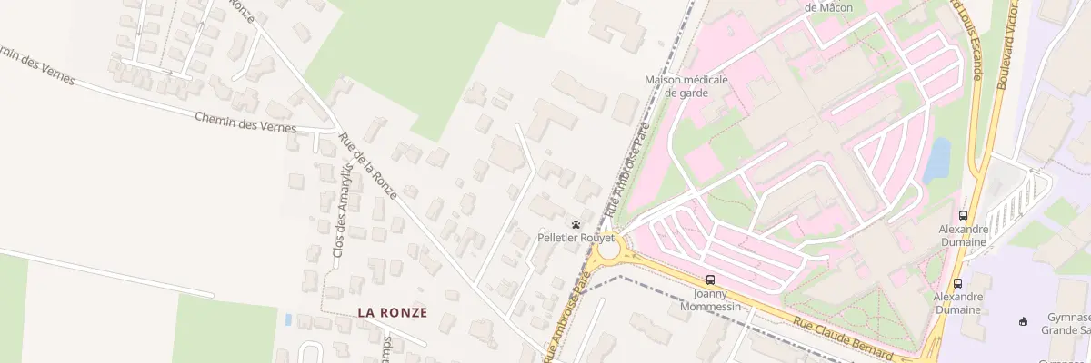 Plan du 47B Rue Ambroise Paré à Charnay-lès-Mâcon