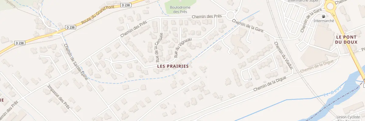 Plan du 25 Rue du Vigneau à Saint-Jean-de-Muzols