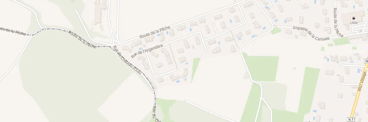 Plan du 575 Rue de l’Argentière à Auberives-sur-Varèze