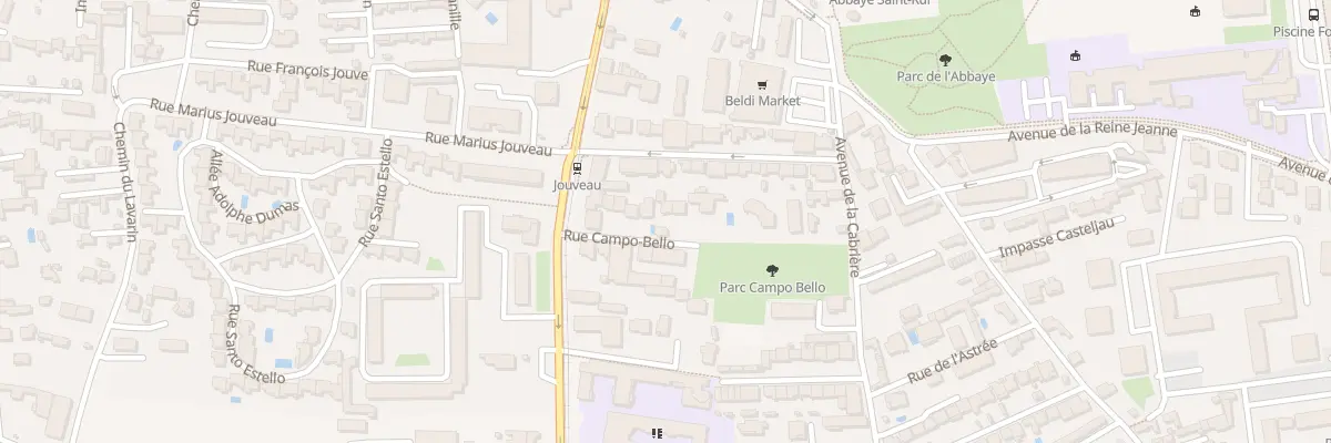 Plan du 11 Rue Campo Bello à Avignon