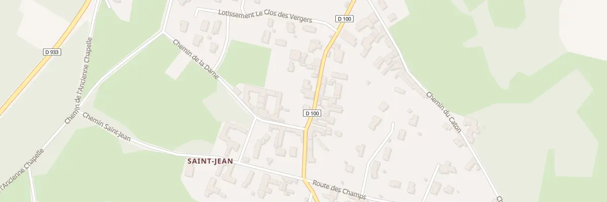 Plan du 5193 Le Bourg à Mogneneins
