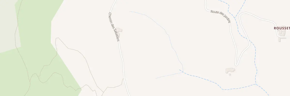 Plan du 875 Che des Sabatiers à Toulaud