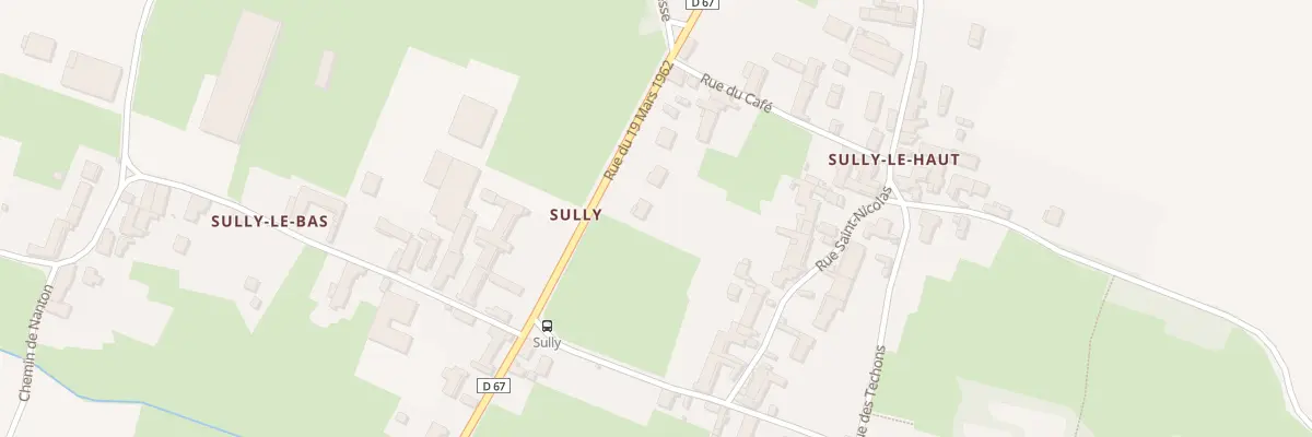Plan du 516 Rue du 19 Mars 1962 à Nanton