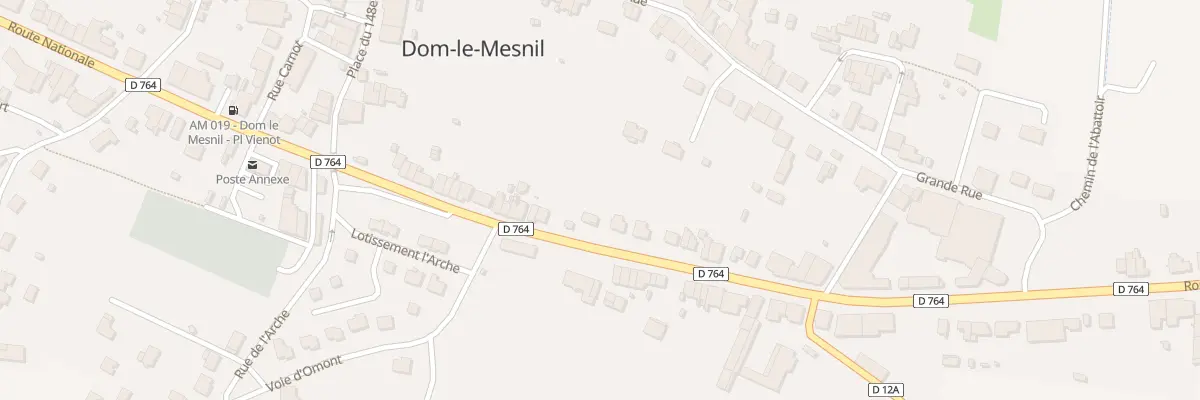 Plan du 5237A Devant la Croix à Dom-le-Mesnil
