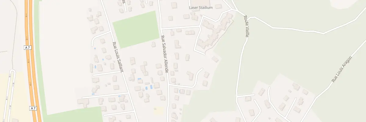 Plan du 34 Rue Salvador Allende à Salaise-sur-Sanne