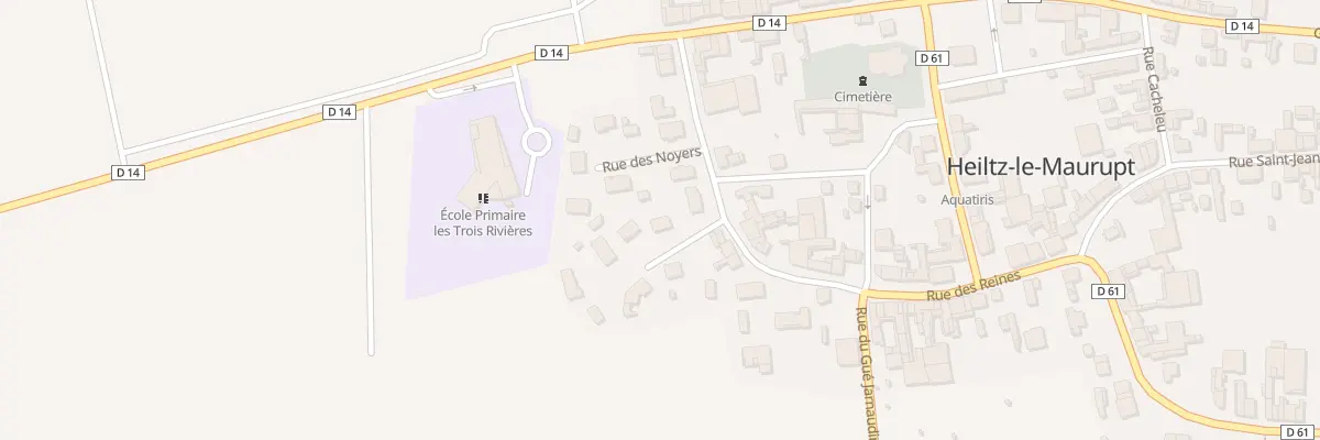 Plan du 1 Rue de Bournonville à Heiltz-le-Maurupt