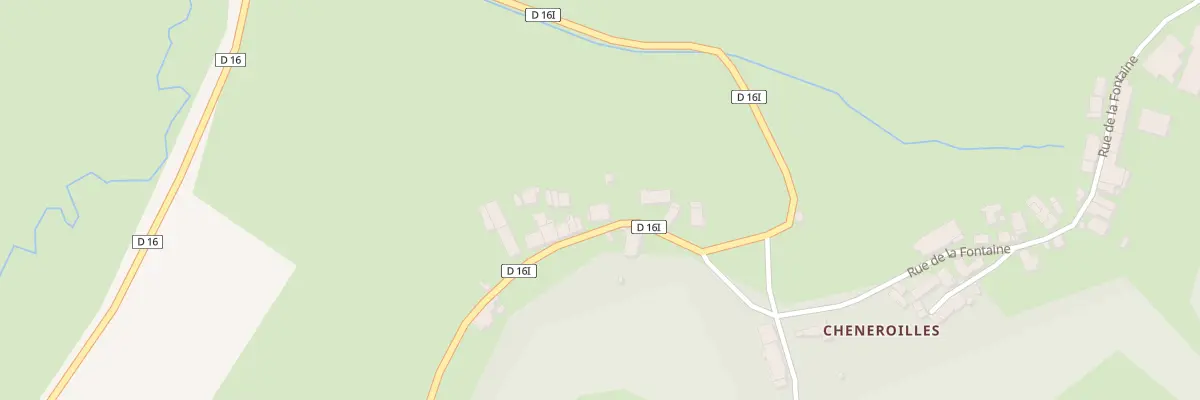 Plan du 12A Grande Rue de Cheneroilles à Vaux-Saules