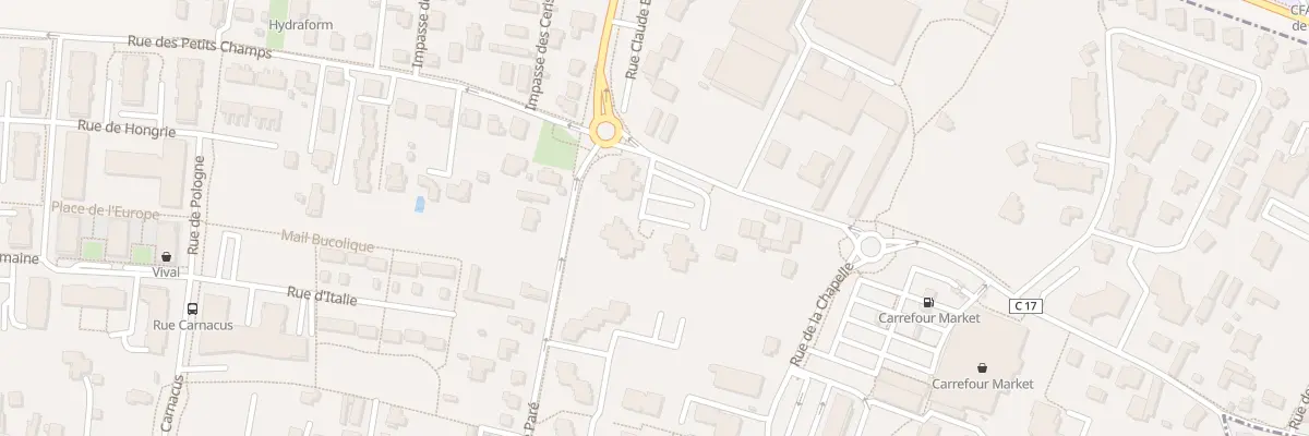 Plan du 17 Rue de la Grange Saint Pierre à Charnay-lès-Mâcon