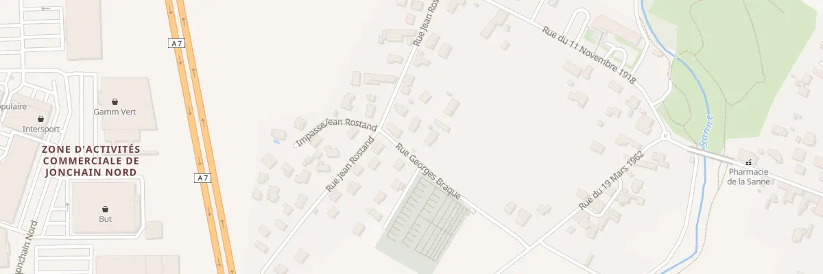 Plan du 12 Rue Georges Braque à Salaise-sur-Sanne