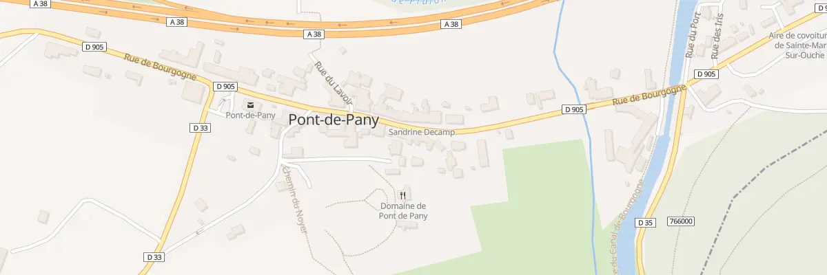 Plan du 446 Rue de Bourgogne à Sainte-Marie-sur-Ouche