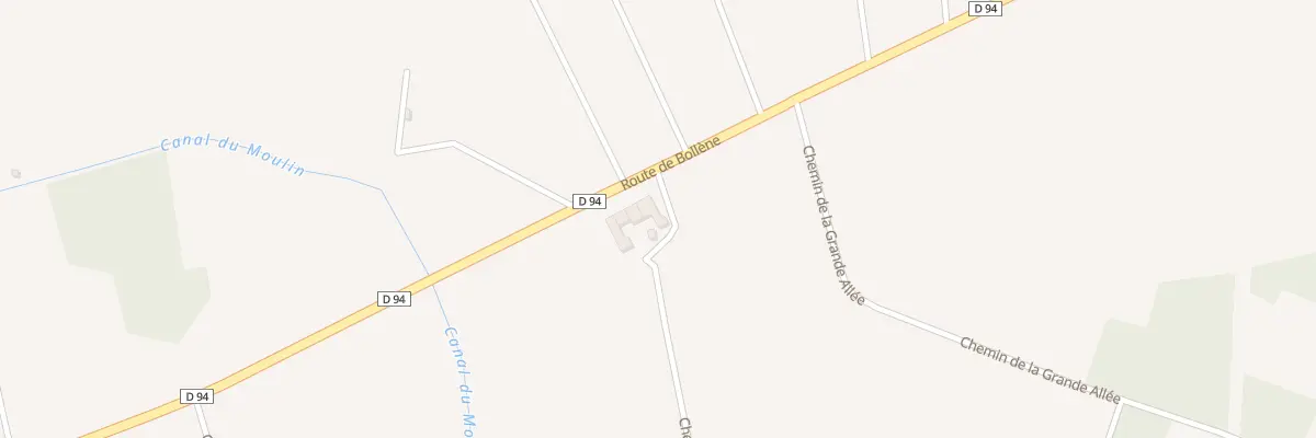 Plan du 5247 Le Saint Bac à Suze-la-Rousse