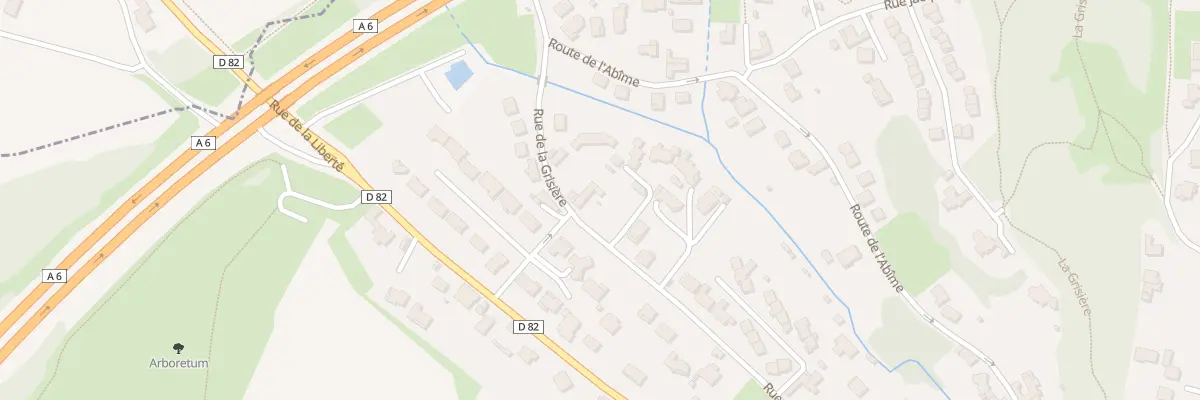 Plan du 60 Rue de la Grisière à Mâcon
