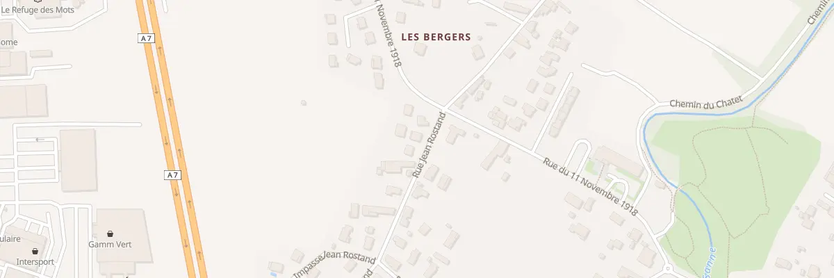 Plan du 4B Rue Jean Rostand à Salaise-sur-Sanne
