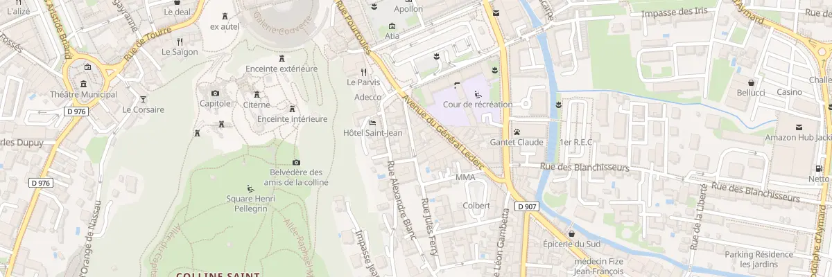 Plan du 55 Rue de la Fabrique à Orange