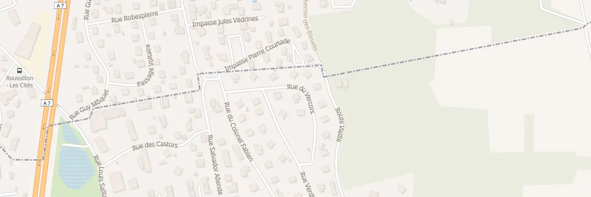 Plan du 5532 Les Combes à Salaise-sur-Sanne