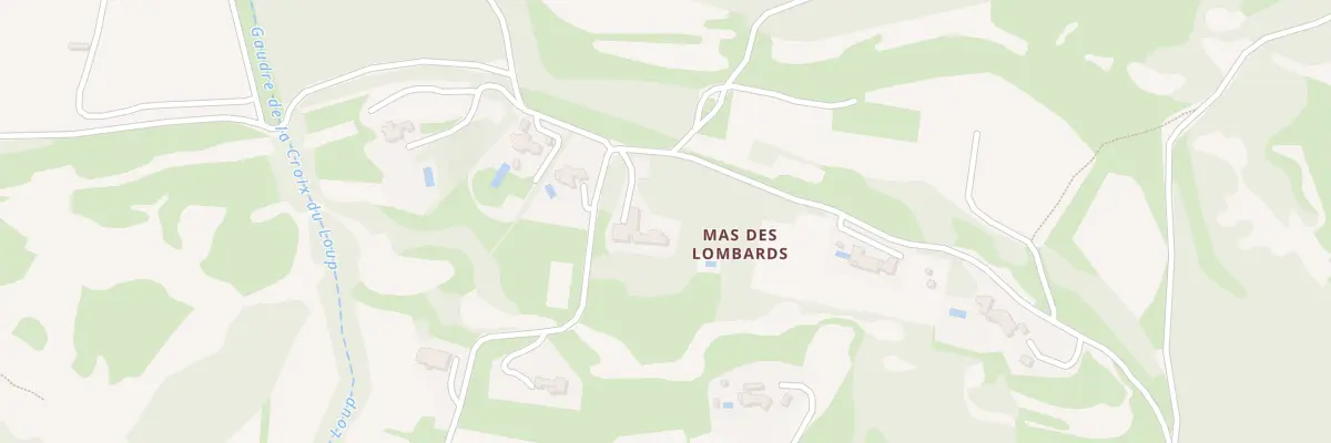Plan du 5001 Che des Lombards aux Baux-de-Provence