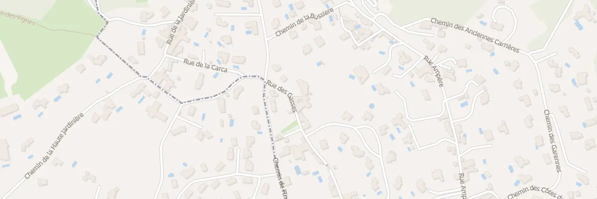 Plan du 38 Rue des Gasses à Saint-Cyr-au-Mont-d’Or