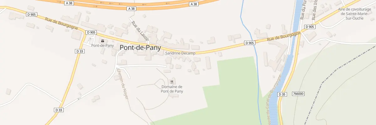 Plan du 470 Rue de Bourgogne à Sainte-Marie-sur-Ouche