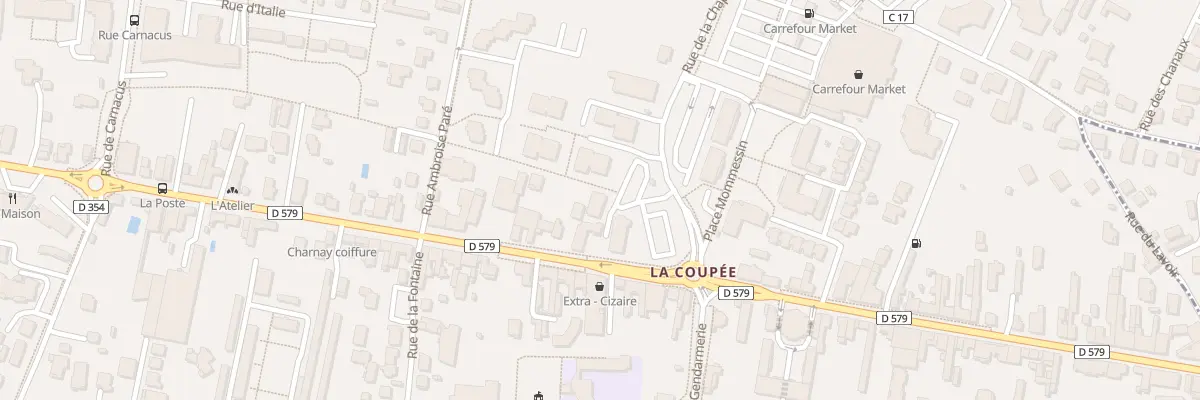 Plan du 1 Rue de la Chapelle à Charnay-lès-Mâcon