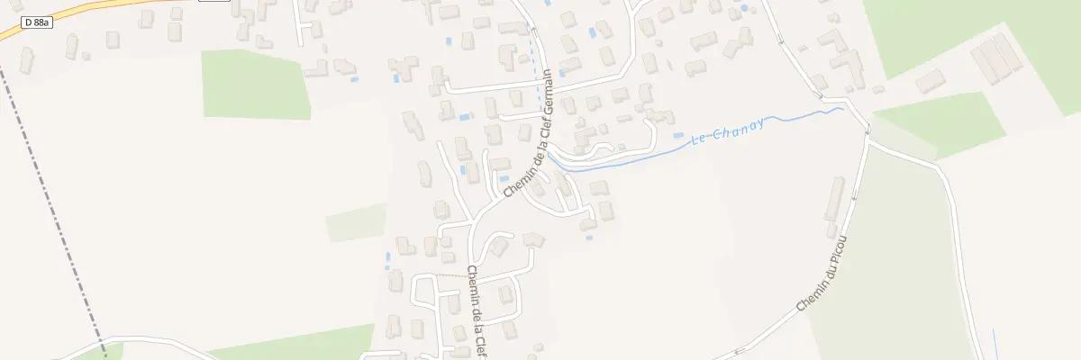 Plan du 305B Che de la Clef Germain à Misérieux