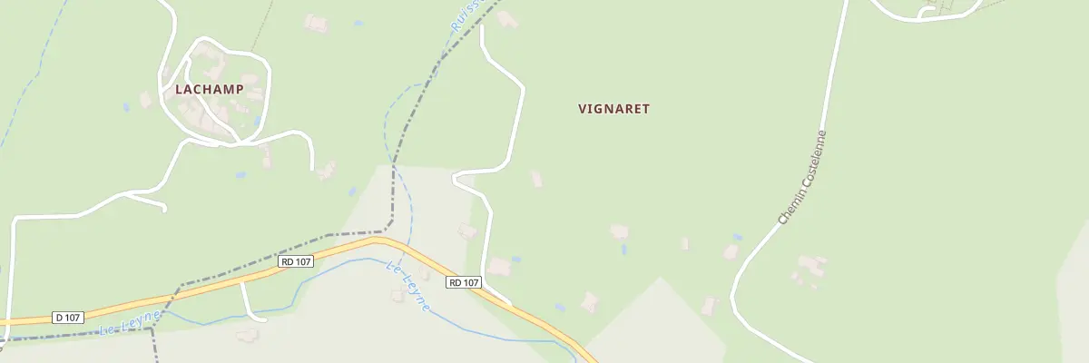 Plan du 200 Che Vignaret à Condillac