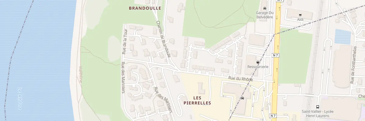 Plan du 286 Rue des Chênes à Laveyron