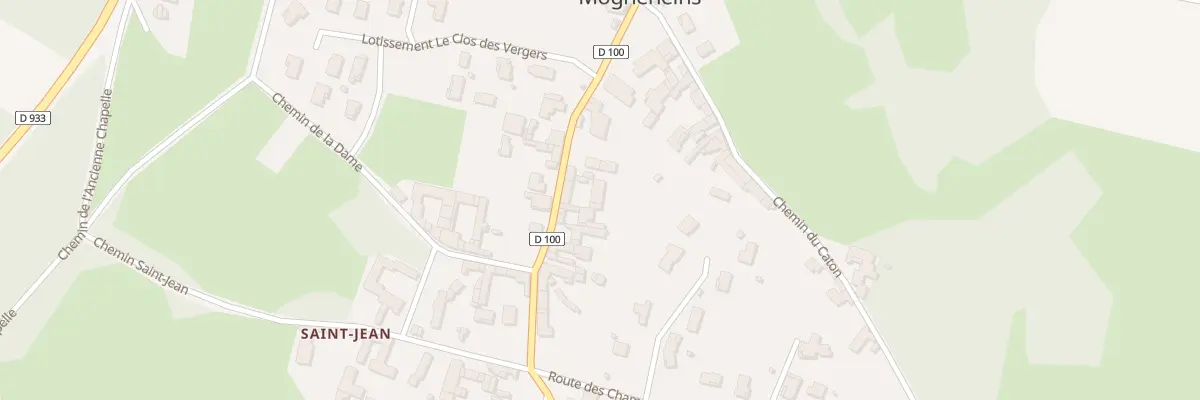 Plan du 5151 Au Caton à Mogneneins