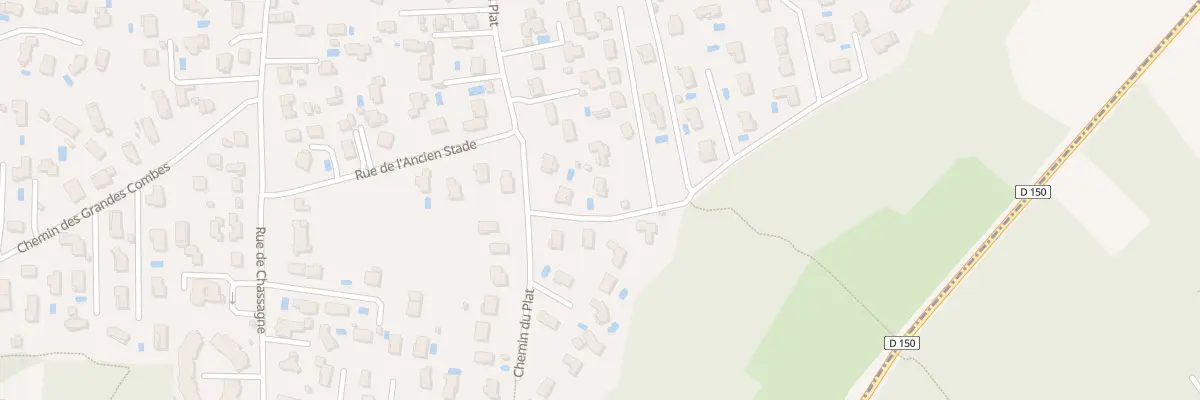 Plan du 3 Imp de Combe Jolie à Ternay