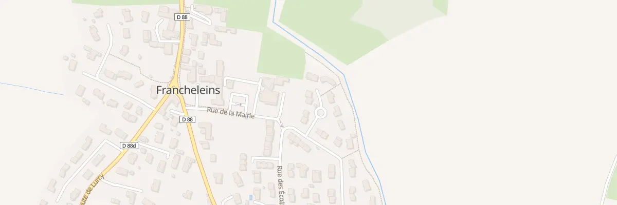Plan du 59 Imp de la Gaite à Francheleins