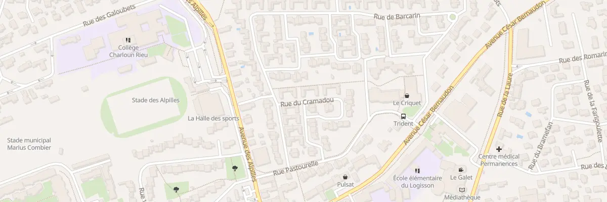 Plan du 8 Rue de la Salicorne à Saint-Martin-de-Crau