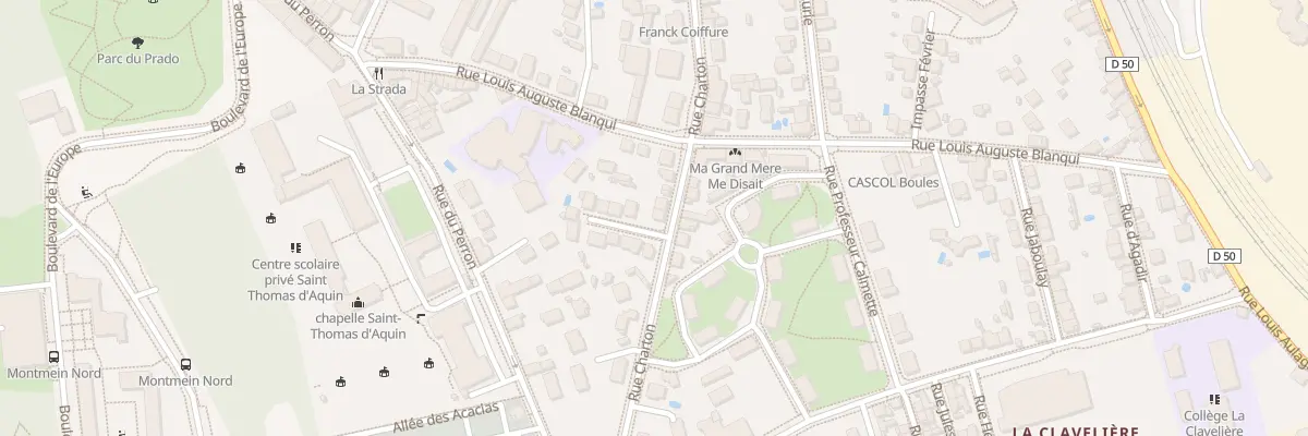 Plan du 94 Rue Charton à Oullins-Pierre-Bénite