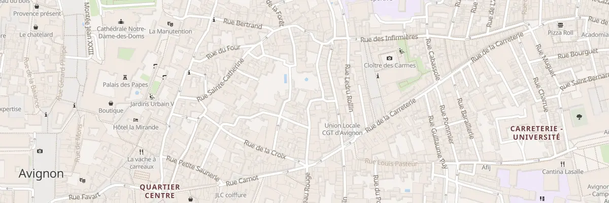 Plan du 19 Rue de l’Oriflamme à Avignon