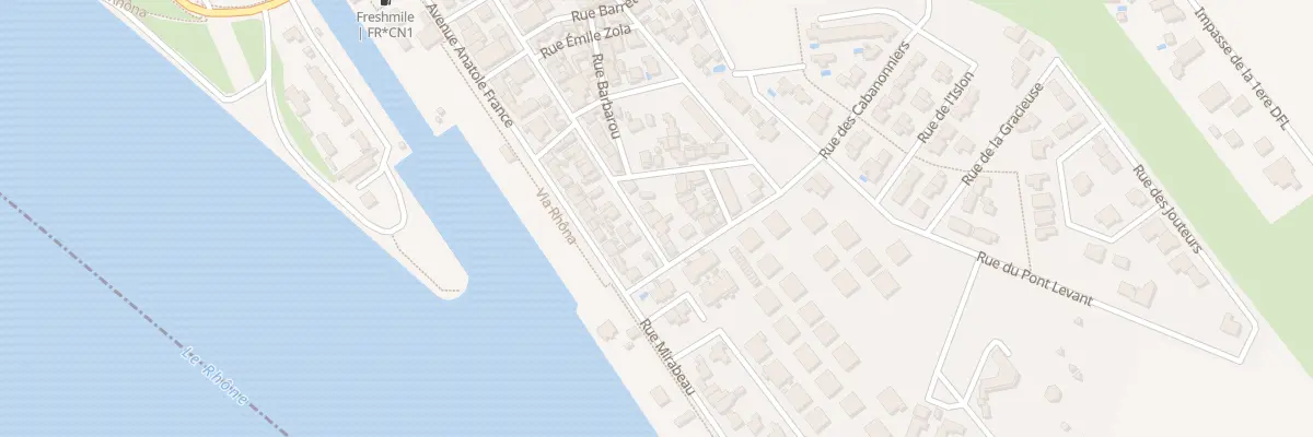 Plan du 25 Rue Camille Pelletan à Port-Saint-Louis-du-Rhône