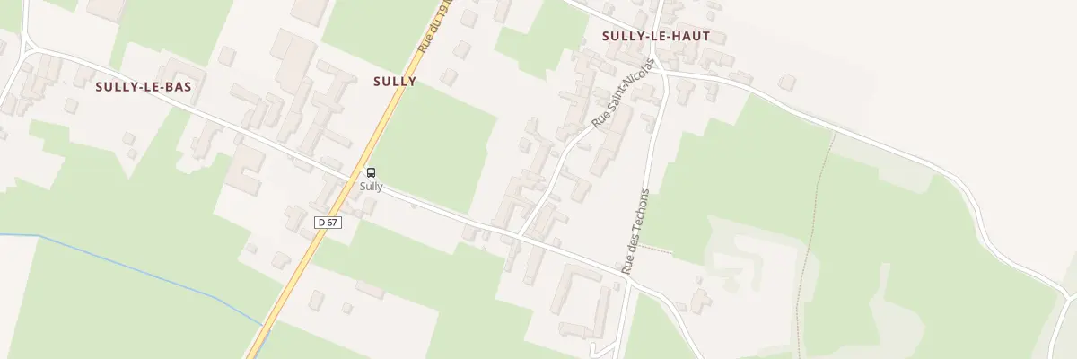 Plan du 135 Rue Saint Nicolas à Nanton