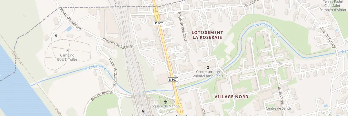 Plan du 17 Av de Lyon à Saint-Rambert-d’Albon