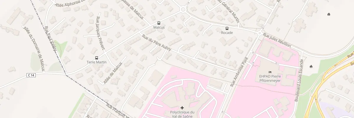 Plan du 21 Rue du Père Aubry à Mâcon