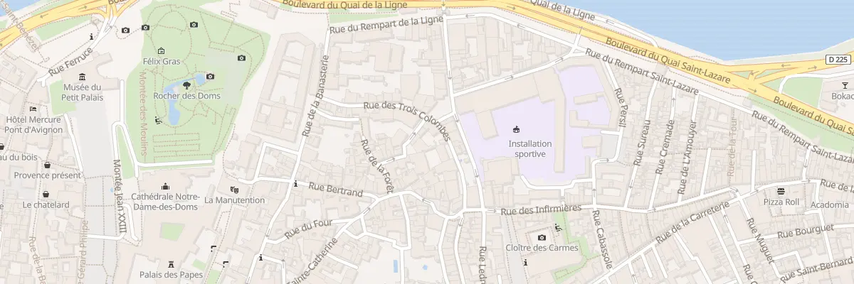 Plan du 4 Pl Grand Paradis à Avignon