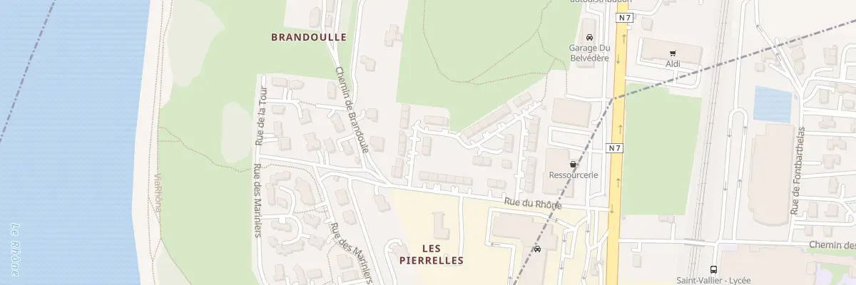 Plan du 259 Rue des Chênes à Laveyron