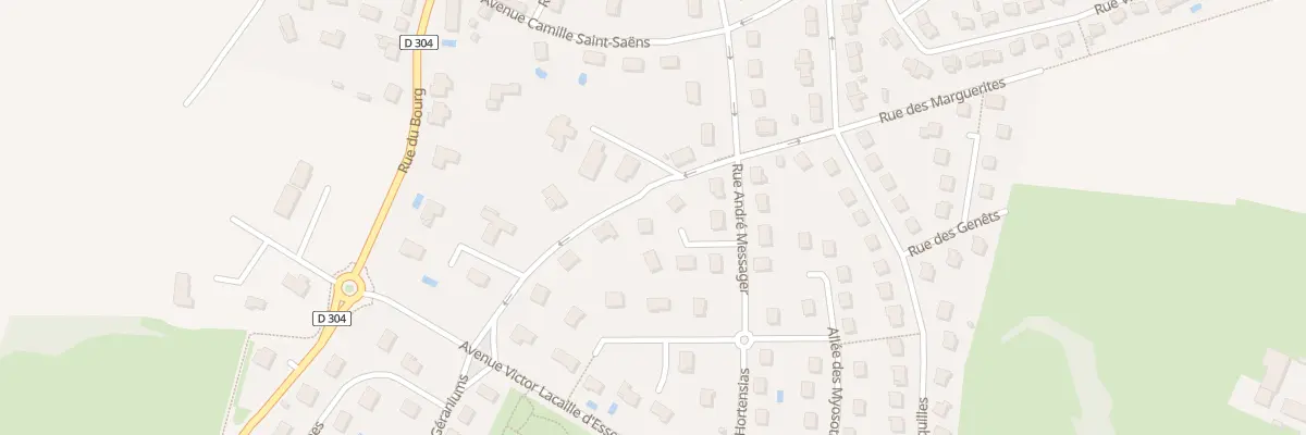 Plan du 6 Imp André Messager à Châtenoy-le-Royal